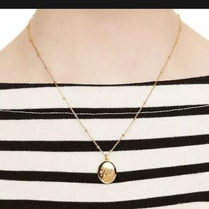 Kate Spade Women's Letter “A” Locket Necklace